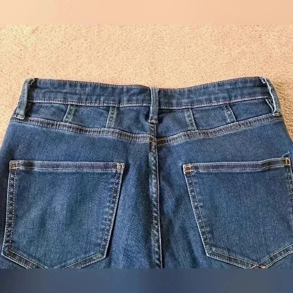 Reitmans R Jeans 29 Tall/Long Super High Rise Skinny  Blue Denim Stretch Cotton - Picture 7 of 10